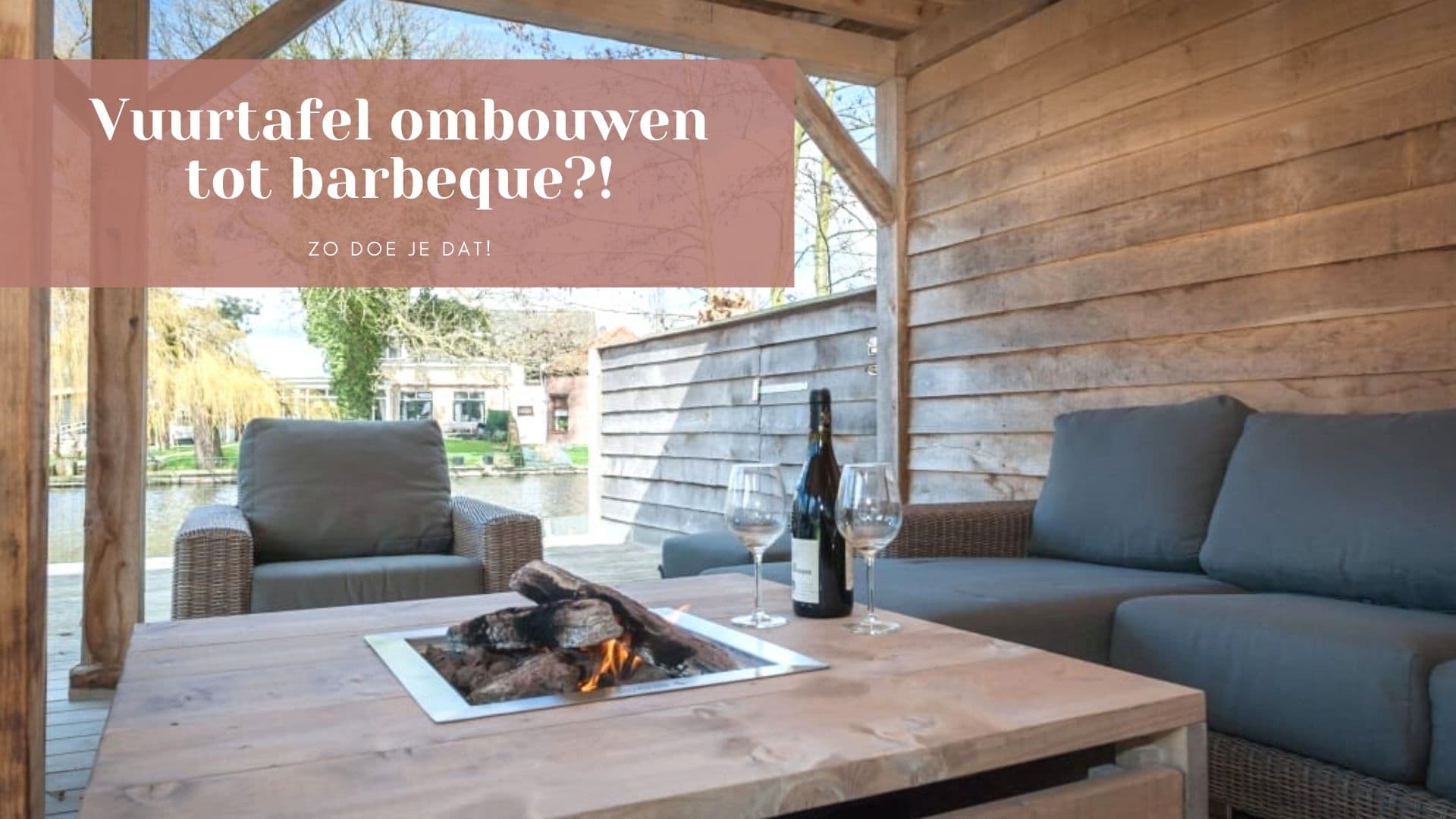 BBQ en vuurtafel in één?!